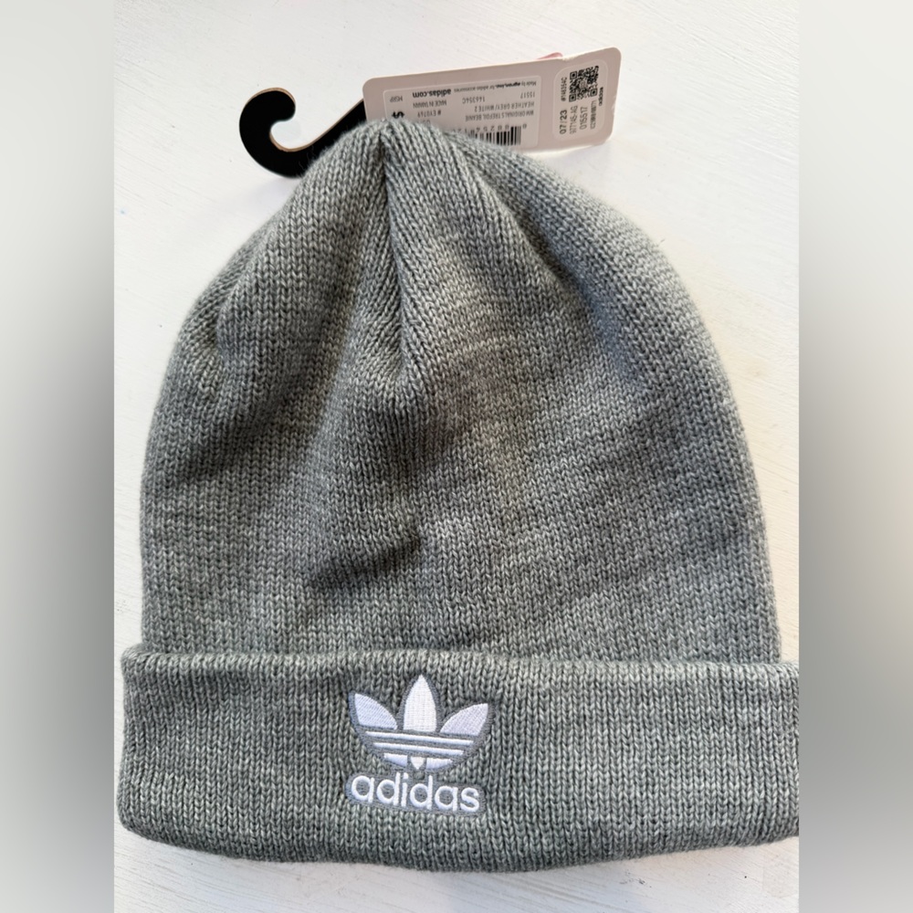 Adidas Originals Trefoil Knit Beanie - Picture 3 of 4